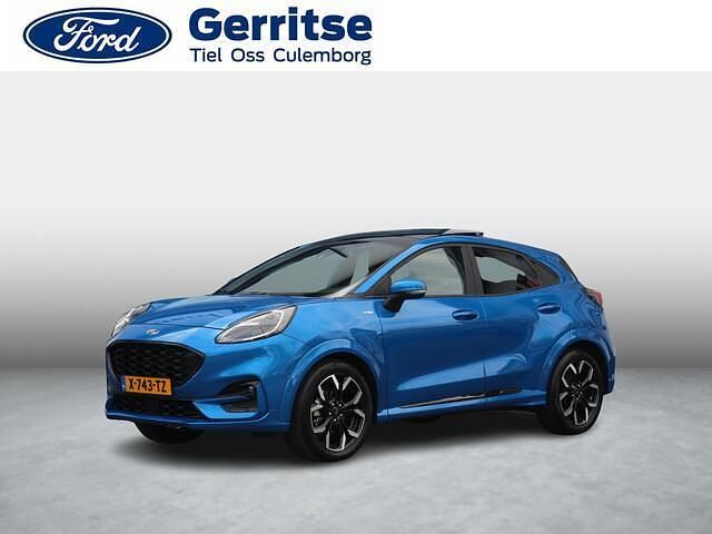 Blauw Gebruikt 2024 Ford Puma Gen-E ST-Line X SUV | € 28.500 (Duur) - Afbeelding 1/4
