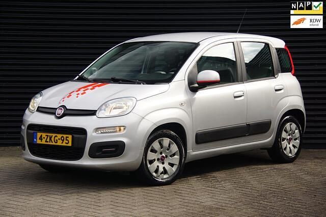 Grijs Gebruikt 2014 Fiat Panda Hatchback | € 5.450 (Eerlijke prijs) - Afbeelding 1/4