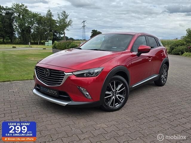 Rood Gebruikt 2016 Mazda CX-3 SUV | € 18.450 (Eerlijke prijs) - Afbeelding 1/4