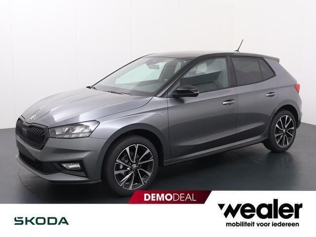 Grijs Gebruikt 2024 Skoda Fabia Monte Carlo Hatchback | € 22.840 (Eerlijke prijs) - Afbeelding 1/4