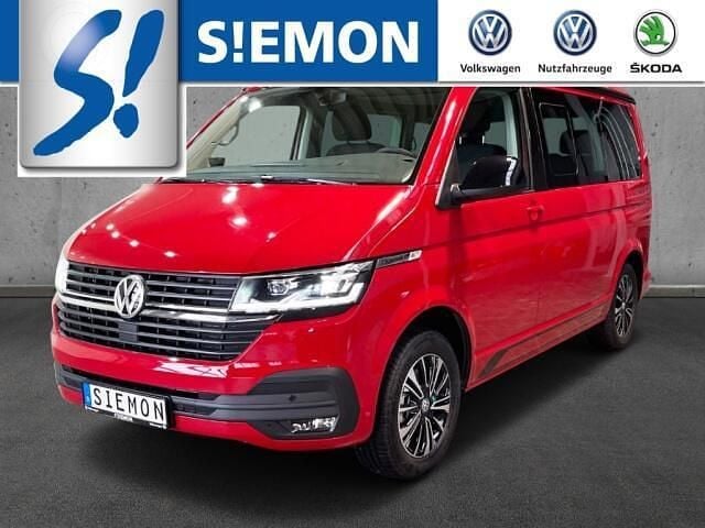 Rood Gebruikt 2022 VW Transporter Beach Van | € 98.621 - Afbeelding 1/4