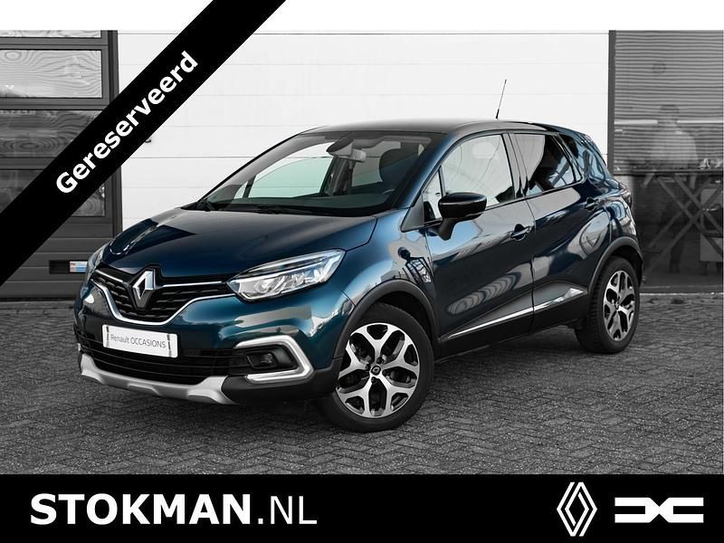 Blue ocean (blauw metallic) Occasion 2020 Renault Captur Intens SUV | € 19.900 (Goede deal) - Afbeelding 1/4