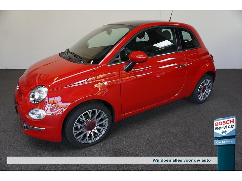 Rood Gebruikt 2022 Fiat 500 Red Hatchback | € 14.900 (Eerlijke prijs) - Afbeelding 1/4