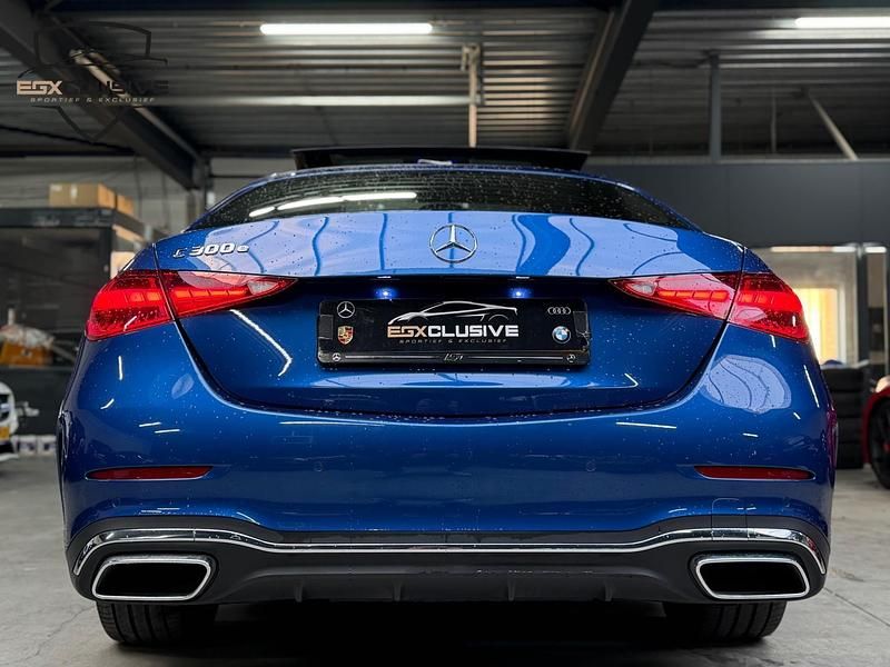 Occasion Mercedes C300 AMG line 204 PK (150 kW) 2022 Blauw Sedan