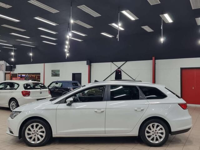 Occasion Seat Leon ST Style 110 PK (80 kW) 2015 Wit Stationwagen