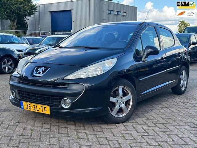 Zwart Gebruikt 2008 Peugeot 207 Hatchback | € 950 (Super prijs) - Afbeelding 1/4