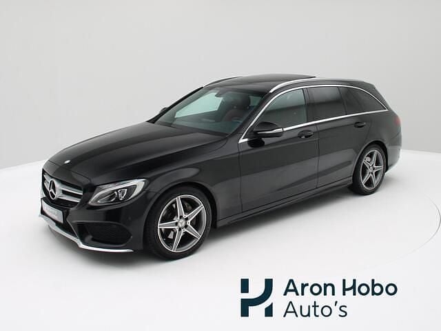 Zwart Gebruikt 2015 Mercedes C200 AMG Stationwagen | € 14.950 (Eerlijke prijs) - Afbeelding 1/4