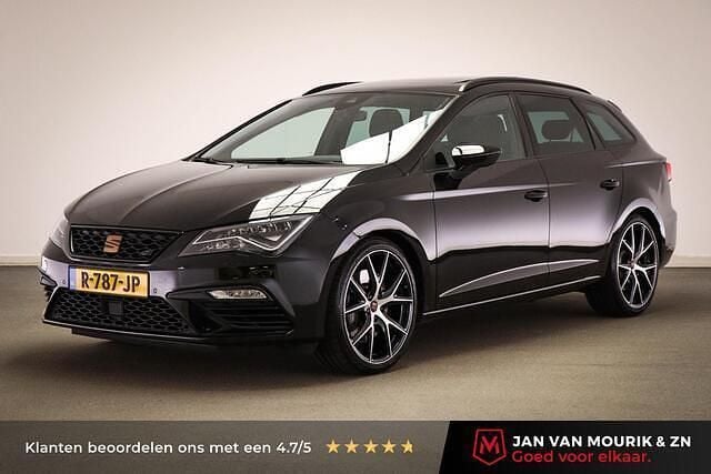 Zwart Gebruikt 2020 Cupra Leon Stationwagen | € 29.900 (Eerlijke prijs) - Afbeelding 1/4