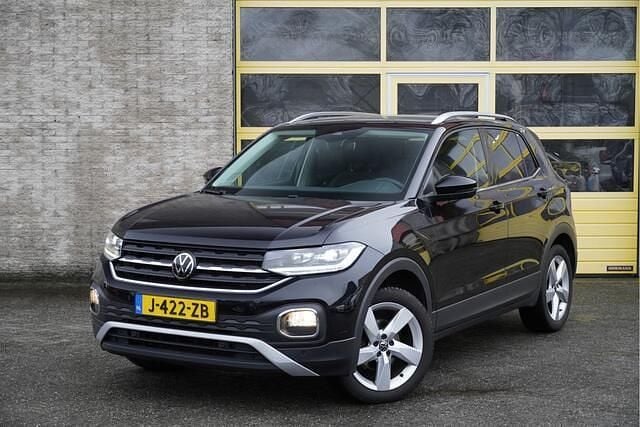 Zwart (metallic) Gebruikt 2020 VW T-Cross Style SUV | € 18.850 (Goede deal) - Afbeelding 1/4