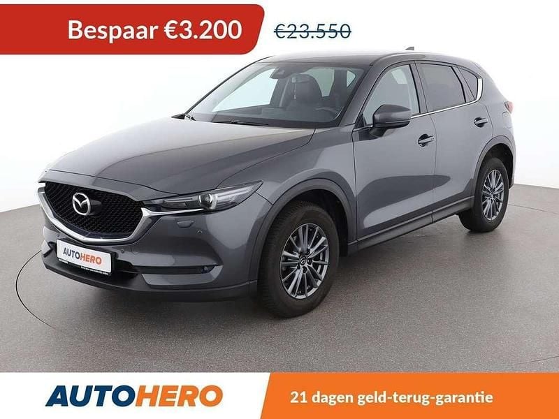 Grijs Gebruikt 2018 Mazda CX-5 Exclusive-Line SUV | € 20.549 (Super prijs) - Afbeelding 1/3