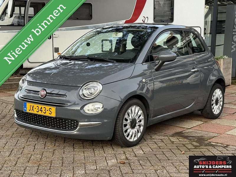 Grijs Gebruikt 2016 Fiat 500 Lounge Hatchback | € 7.950 (Goede deal) - Afbeelding 1/4