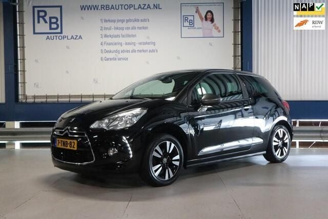 Zwart Gebruikt 2014 Citroën DS3 So Chic Hatchback | € 4.950 (Eerlijke prijs) - Afbeelding 1/4