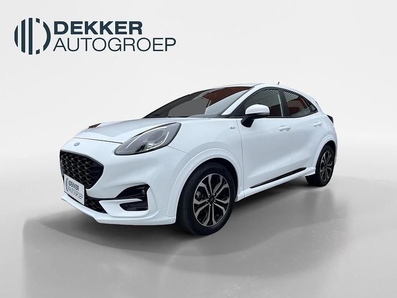 Wit Gebruikt 2022 Ford Puma Gen-E ST-Line SUV | € 19.945 (Eerlijke prijs) - Afbeelding 1/4