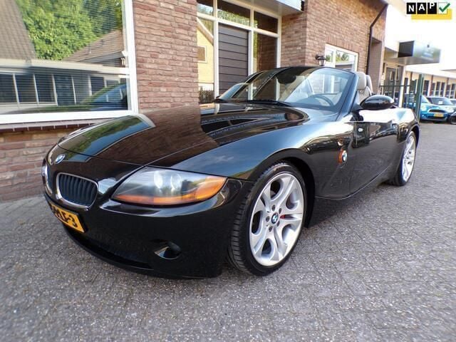 Zwart Gebruikt 2003 BMW Z4 Cabriolet | € 8.950 - Afbeelding 1/4