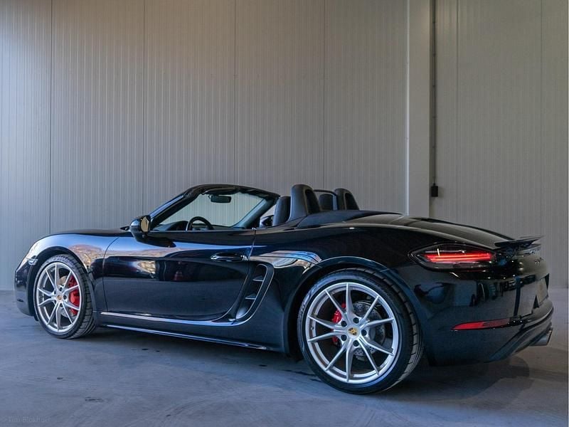 Occasion Porsche 718 Boxster 350 PK (257 kW) 2016 Zwart Cabriolet