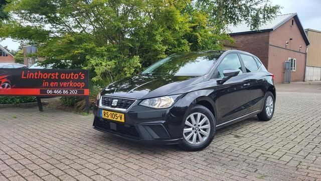 Occasion Seat Ibiza Business 95 PK (69 kW) 2018 Zwart, metallic lak Hatchback