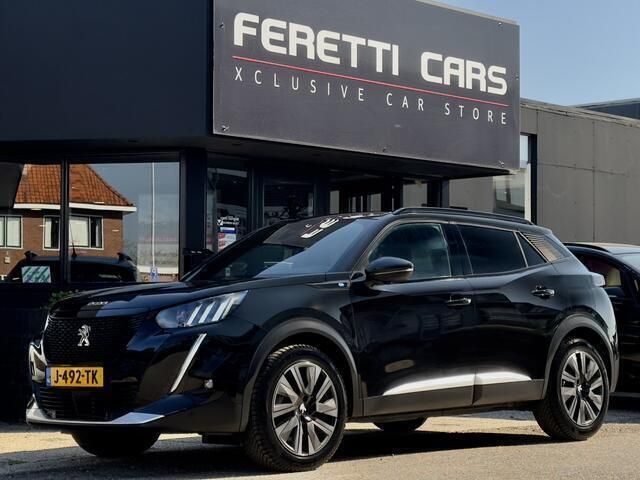 Zwart Gebruikt 2020 Peugeot e-2008 GT SUV | € 9.950 - Afbeelding 1/4