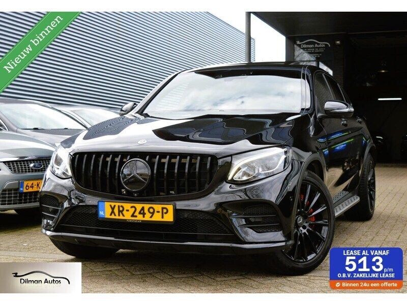 Zwart Gebruikt 2016 Mercedes GLC220 AMG SUV | € 31.995 - Afbeelding 1/4