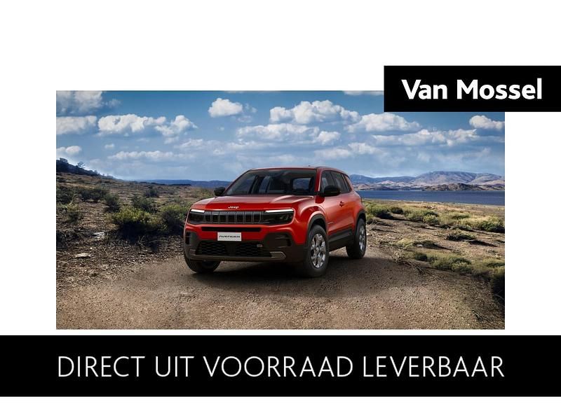 Rood Nieuw 2025 Jeep Avenger Longitude SUV | € 33.600 (Eerlijke prijs) - Afbeelding 1/4