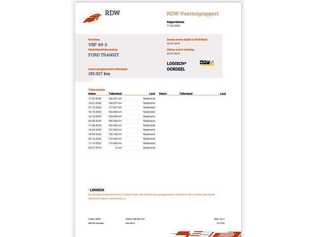 Occasion Ford Transit 131 PK (96 kW) 2019 Wit Van