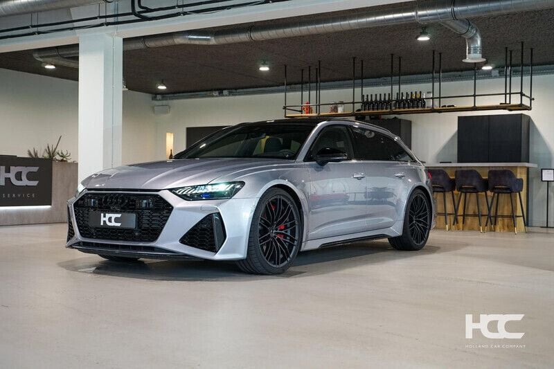 Grijs Gebruikt 2019 Audi RS6 Design Stationwagen | € 106.950 (Duur) - Afbeelding 1/4