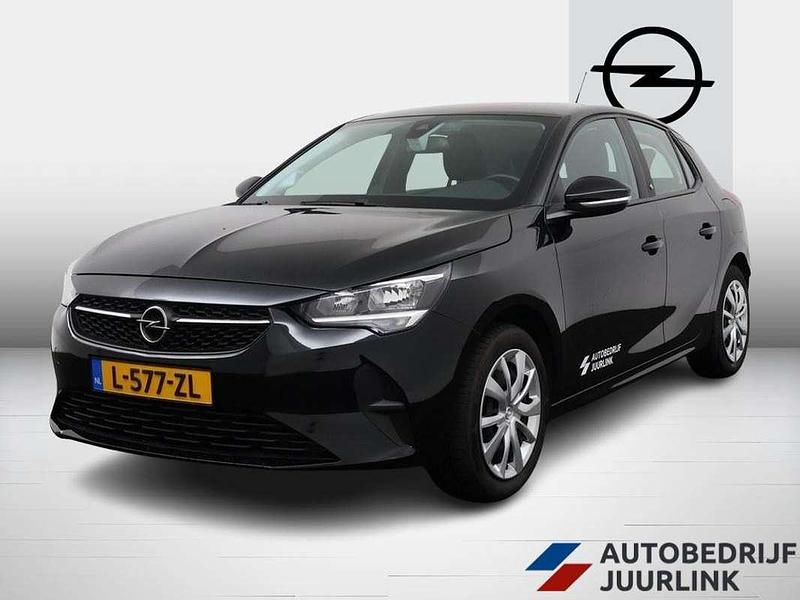 Zwart Gebruikt 2021 Opel Corsa-e Edition Hatchback | € 14.499 (Eerlijke prijs) - Afbeelding 1/4