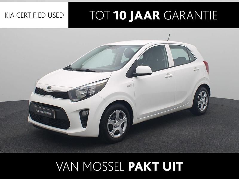 Wit Gebruikt 2021 Kia Picanto Comfort Hatchback | € 9.740 (Eerlijke prijs) - Afbeelding 1/4