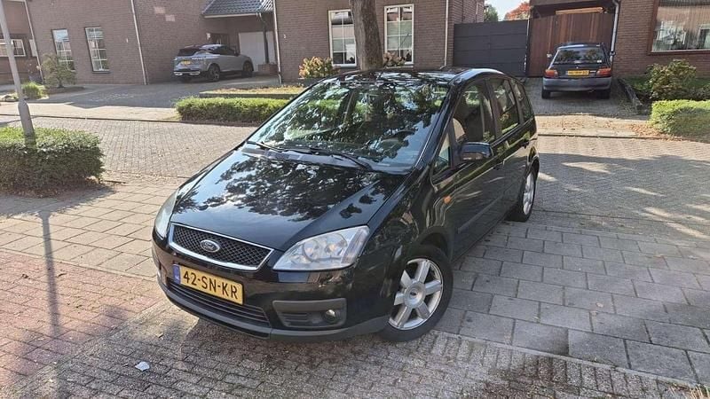 Zwart Gebruikt 2006 Ford C-MAX Futura MPV | € 1.800 (Eerlijke prijs) - Afbeelding 1/4