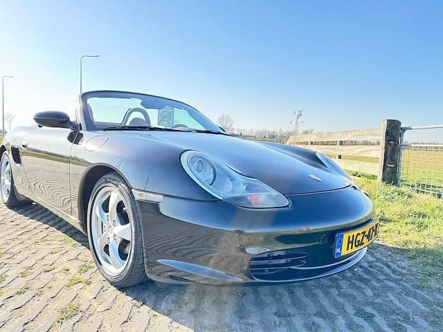 Occasion Porsche Boxster 2004 Zwart (metallic) Cabriolet