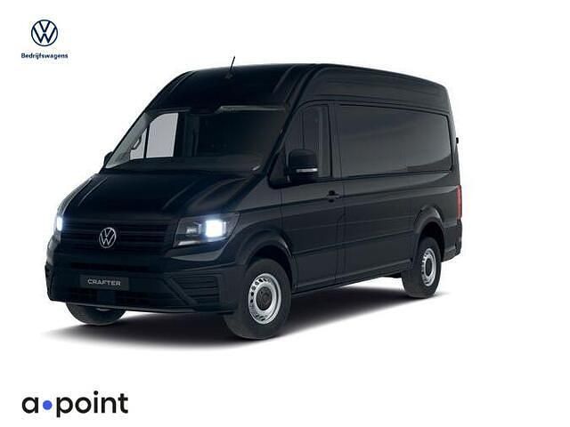 Zwart Occasion 2024 VW Crafter Exclusive Van | € 34.295 (Super prijs) - Afbeelding 1/4
