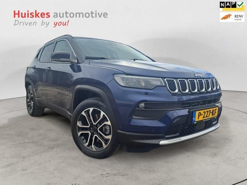 Blauw Gebruikt 2022 Jeep Compass Limited SUV | € 26.749 (Goede deal) - Afbeelding 1/4