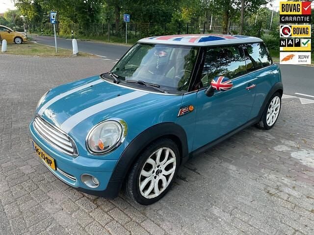 Blauw Gebruikt 2008 Mini Cooper Chili Hatchback | € 2.750 (Super prijs) - Afbeelding 1/4