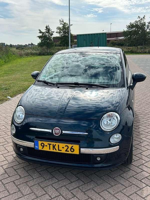 Blauw Gebruikt 2013 Fiat 500 Lounge Hatchback | € 4.500 (Eerlijke prijs) - Afbeelding 1/4