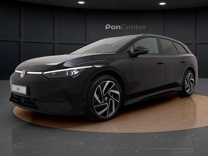 Zwart Nieuw 2025 VW ID.7 Pro Sedan | € 60.450 (Duur) - Afbeelding 1/4