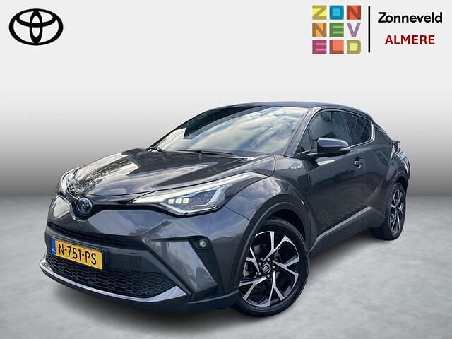 Grijs Gebruikt 2021 Toyota C-HR Luxury SUV | € 25.999 (Eerlijke prijs) - Afbeelding 1/4