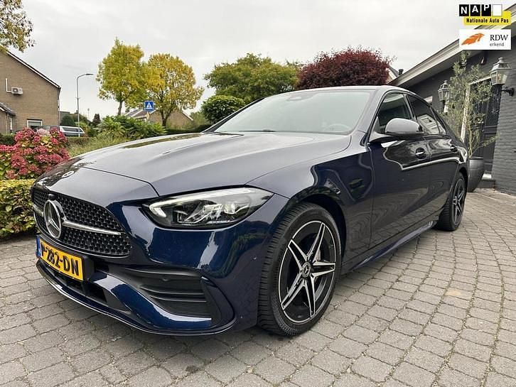 Occasion Mercedes C300e AMG line 204 PK (150 kW) 2022 Blauw Sedan