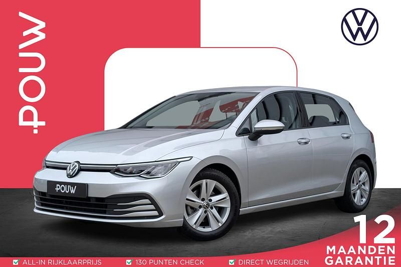 Occasion VW Golf VIII Life 110 PK (80 kW) 2022 Grijs Hatchback