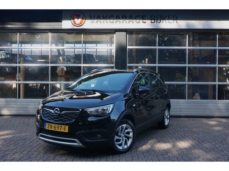Zwart Gebruikt 2019 Opel Crossland Innovation SUV | € 11.950 (Eerlijke prijs) - Afbeelding 1/4