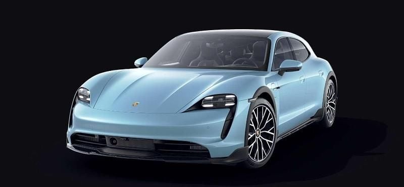 Occasion Porsche Taycan Cross Turismo 350 kW (476 PK) 2023 Blauw Stationwagen