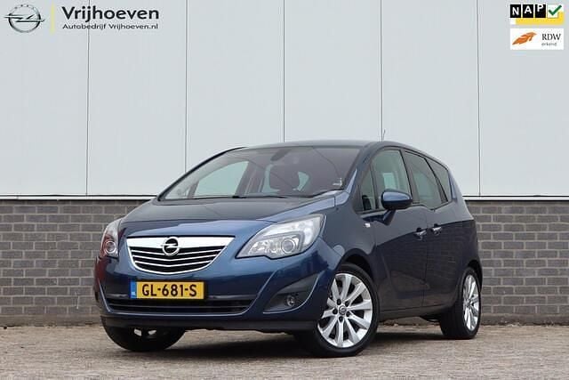 Blauw Gebruikt 2011 Opel Meriva Color Edition MPV | € 6.450 (Iets duurder) - Afbeelding 1/4