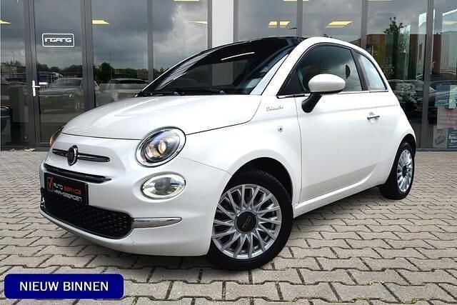 Wit Gebruikt 2021 Fiat 500 Dolcevita Hatchback | € 9.900 (Super prijs) - Afbeelding 1/4