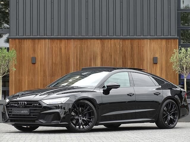 Zwart Gebruikt 2018 Audi RS7 Advanced Hatchback | € 46.995 - Afbeelding 1/4