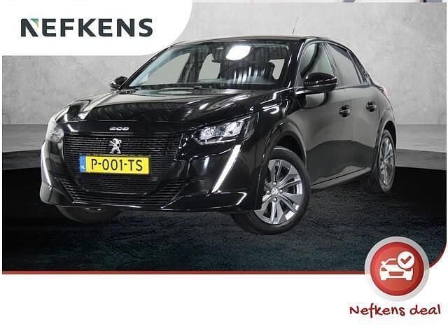 Zwart Gebruikt 2022 Peugeot e-208 Allure Hatchback | € 19.420 (Eerlijke prijs) - Afbeelding 1/4