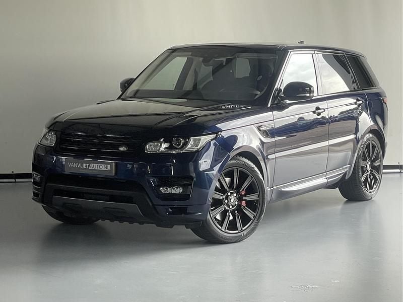 Blauw Gebruikt 2017 Land Rover Range Rover Sport Autobiography Dynamic SUV | € 31.950 - Afbeelding 1/4