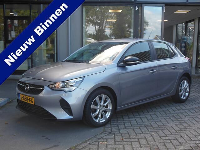 Grijs Gebruikt 2021 Opel Corsa Edition Hatchback | € 10.950 (Goede deal) - Afbeelding 1/4