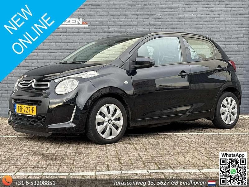 Zwart Gebruikt 2018 Citroën C1 Feel Hatchback | € 4.200 (Goede deal) - Afbeelding 1/4