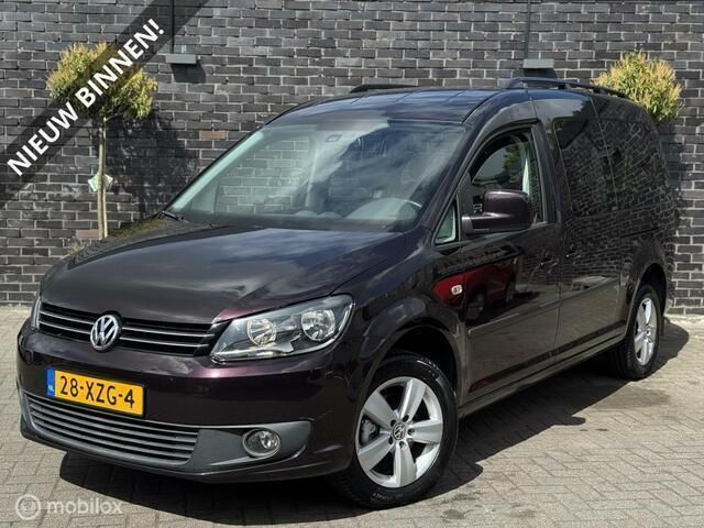 Rood Gebruikt 2012 VW Caddy Maxi Highline MPV | € 8.995 (Super prijs) - Afbeelding 1/4