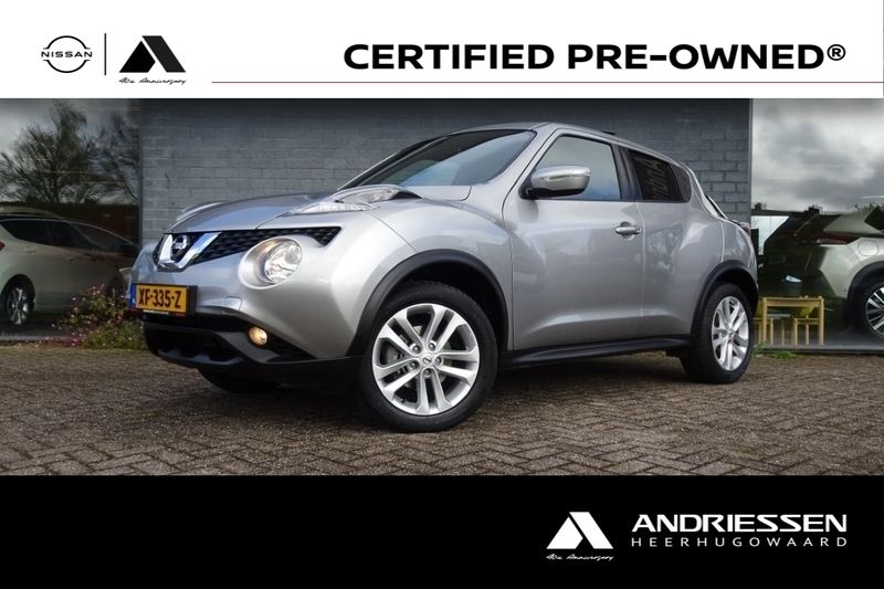 Grijs Gebruikt 2018 Nissan Juke N-Connecta SUV | € 14.450 (Eerlijke prijs) - Afbeelding 1/4