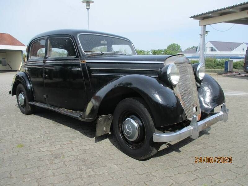 Zwart Gebruikt 1950 Mercedes 170 Sedan | € 16.500 - Afbeelding 1/4