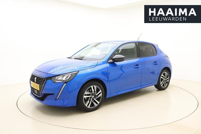 Blauw Gebruikt 2021 Peugeot 208 Allure Hatchback | € 17.950 (Duur) - Afbeelding 1/4